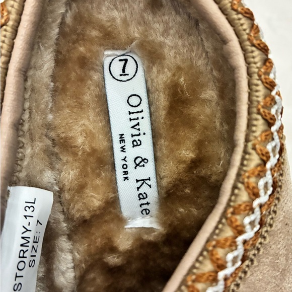 Women's Tan Ankle Booties - Picture 2 of 5